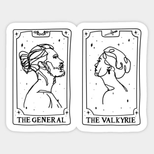 ACOSF Nessian Tarot Cards Sticker